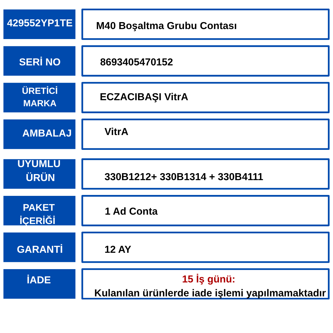429542YP1TE İç Takım Boşaltma Grubu Contası M40 1 GUNCEL TASARIM 1100 x 1100 piksel 20 7