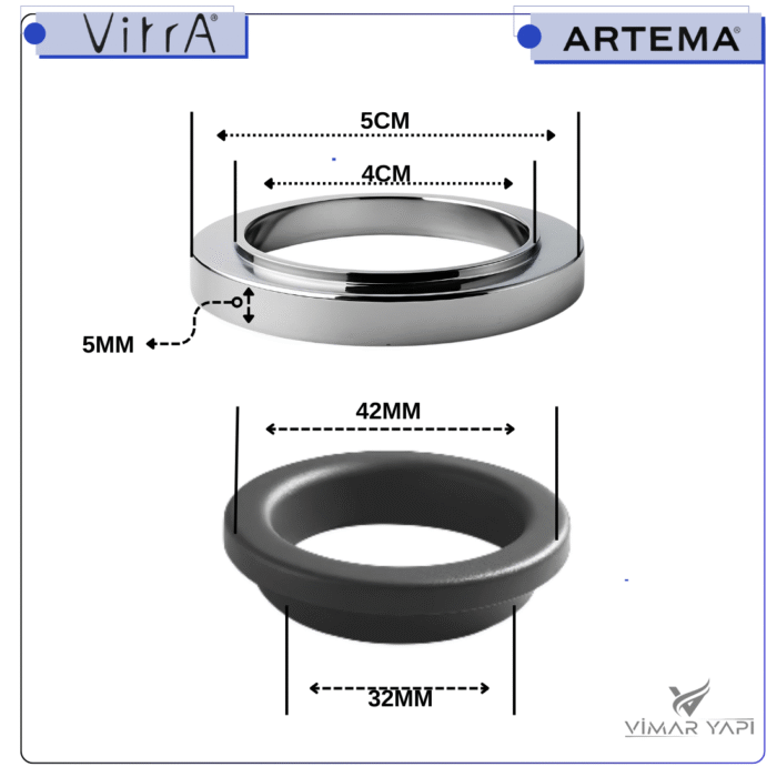 A31584YP Gr. Rozet Minimax S Conta Dahil - Görsel 5