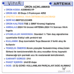 A3360401YP ARTEMA El Duşu 3 Fonksiyon 4252 - Görsel 7