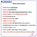 317016YP1TE V-CARE Yeni Taharet Musluk Modülü Grubu + SS Uç - Görsel 4