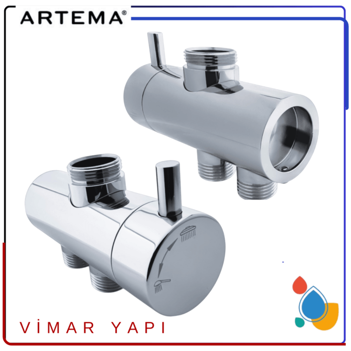 GÜNCEL TASARIM (1100 x 1100 piksel) (6) A3312801YP:Diverter Yönlendirici- A45597 Kolon duş Eski Seri - Görsel 5