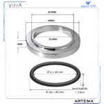 A33559YP Gövde Plastik Alt Rozeti Minimax S - Görsel 2