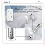 315267YP1TE V-CARE Taharet Musluğu Ucu - Görsel 2