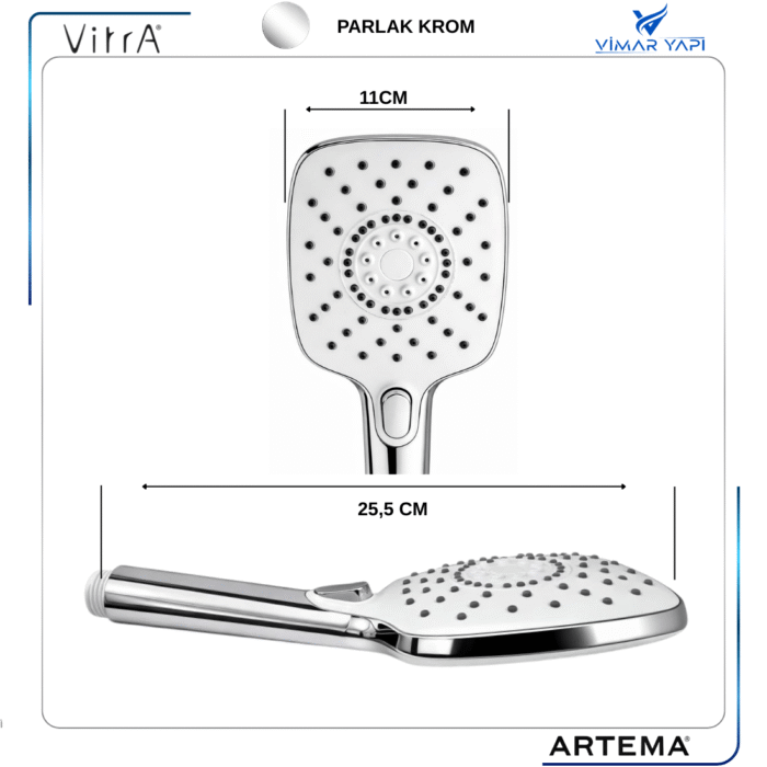 A3360401YP ARTEMA El Duşu 3 Fonksiyon 4252 - Görsel 5