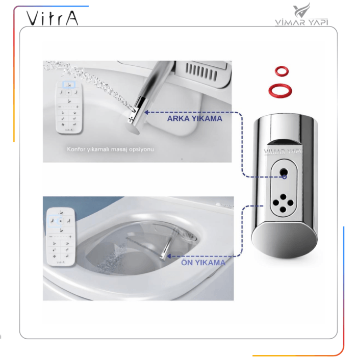 315267YP1TE V-CARE Taharet Musluğu Ucu - Görsel 6