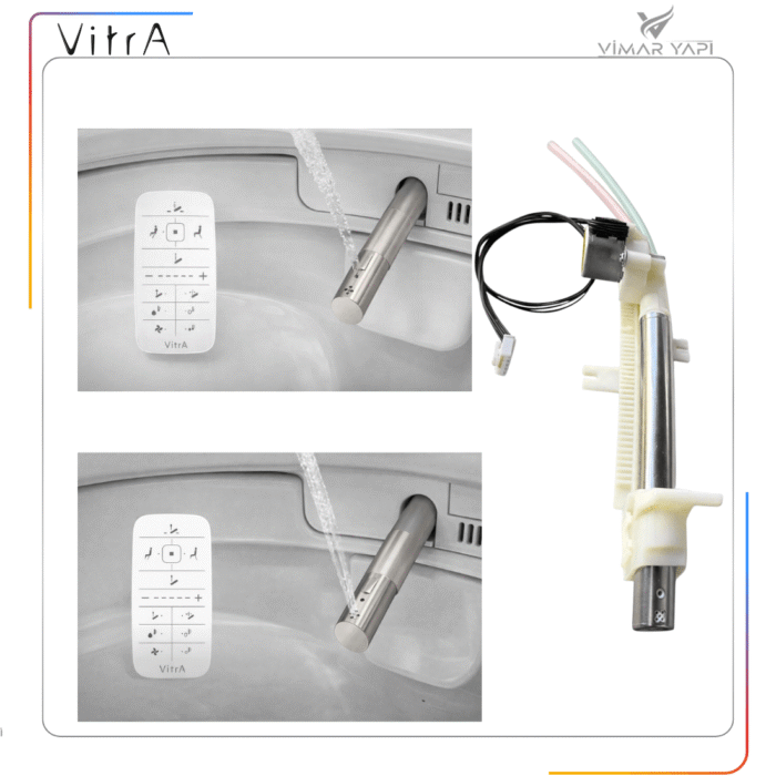 317016YP1TE V-CARE Yeni Taharet Musluk Modülü Grubu + SS Uç - Görsel 4