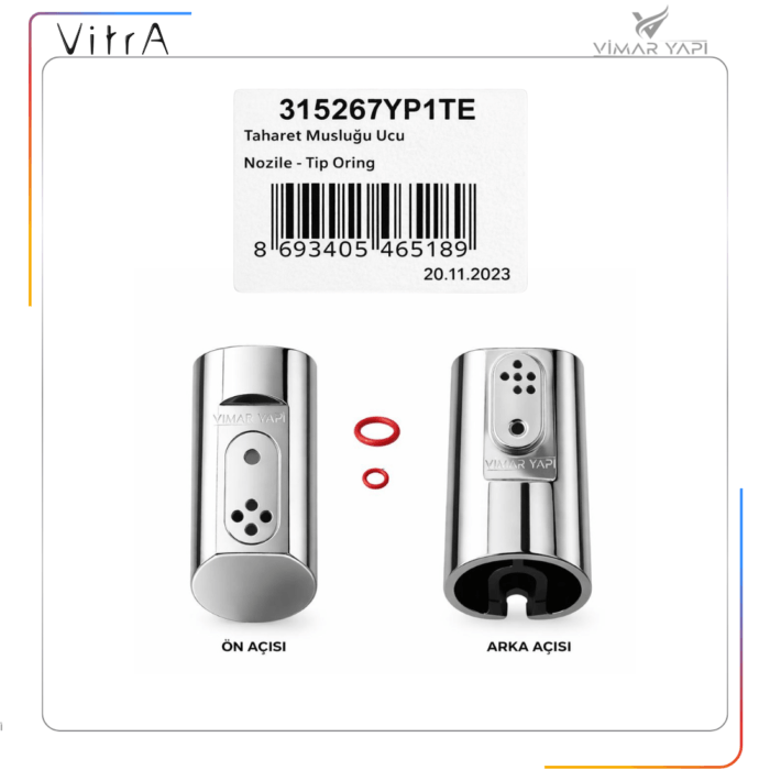 315267YP1TE V-CARE Taharet Musluğu Ucu - Görsel 7