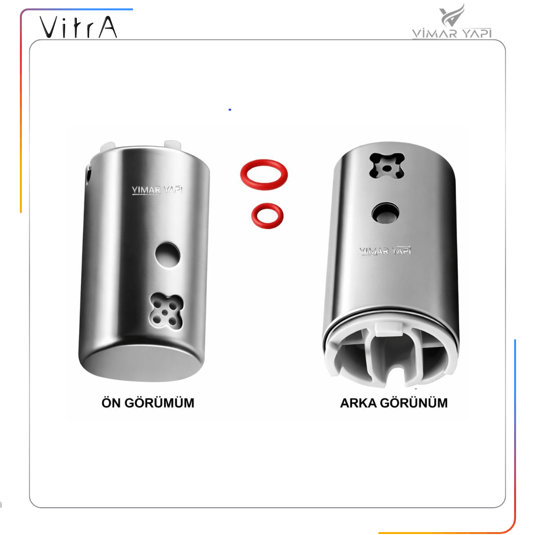 317004YP1TE Taharet musluğu ucu+O-ringler Ver1.1