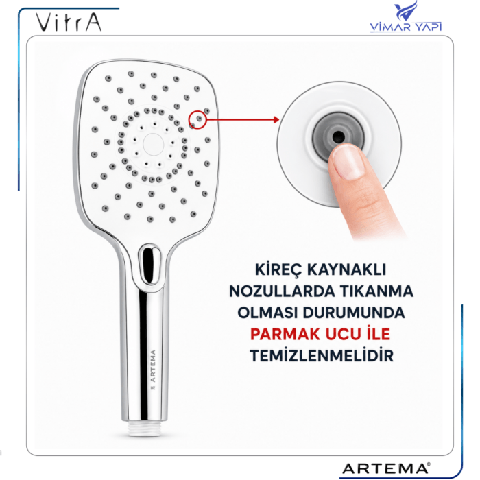 A3360401YP ARTEMA El Duşu 3 Fonksiyon 4252 - Görsel 8