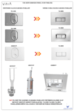 426880YP VitrA Kumanda Paneli Ön Kısım Parlak Beyaz - Görsel 8