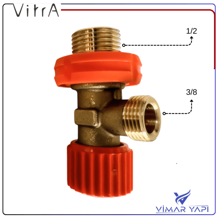 436905YP Gömme Rezervuar Ara musluk (Yeni) - Görsel 1