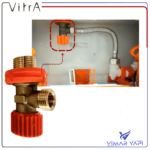 436905YP Gömme Rezervuar Ara musluk (Yeni) - Görsel 2