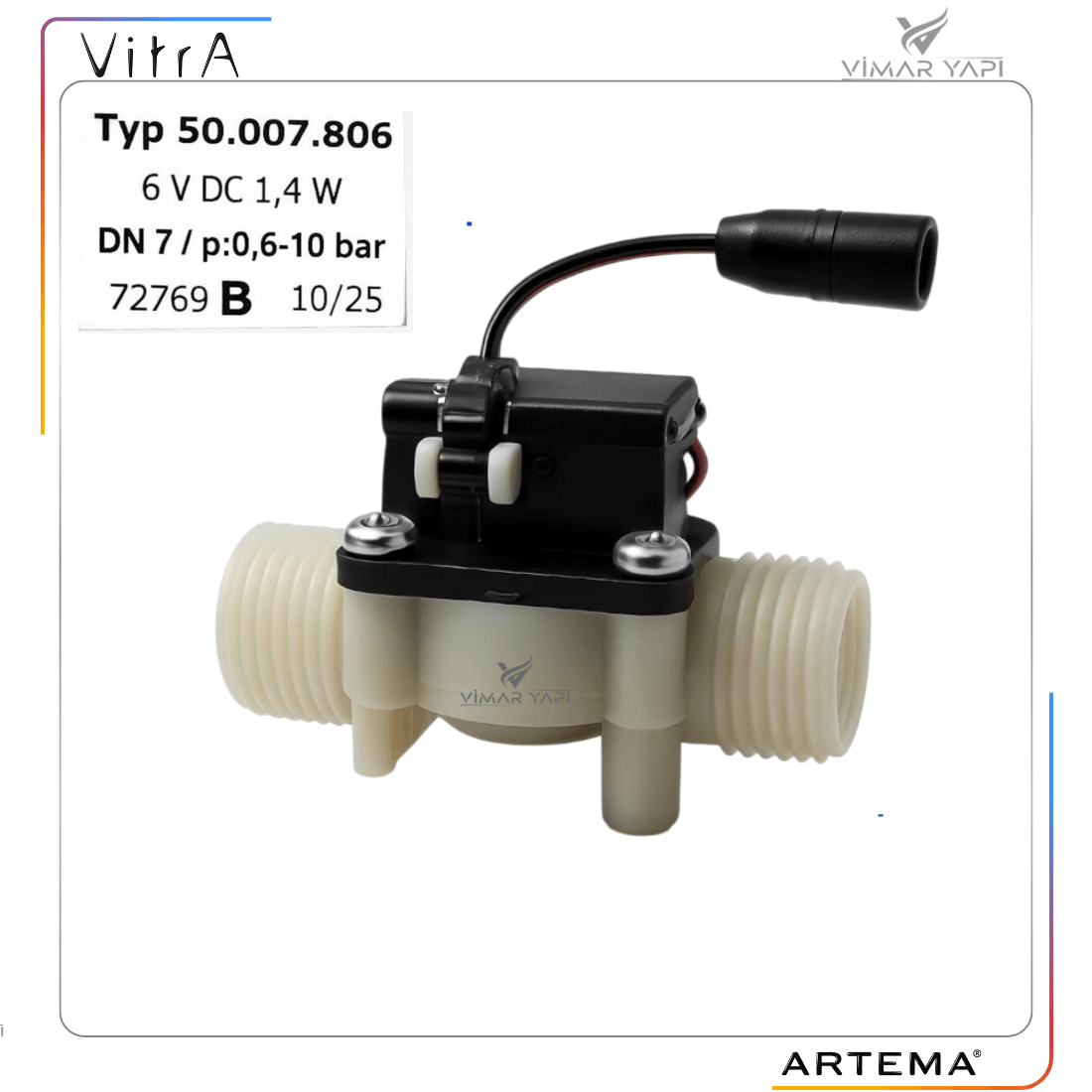 A33622YP Valf Grubu- G1/2-G1/2 A.u.K M.du: