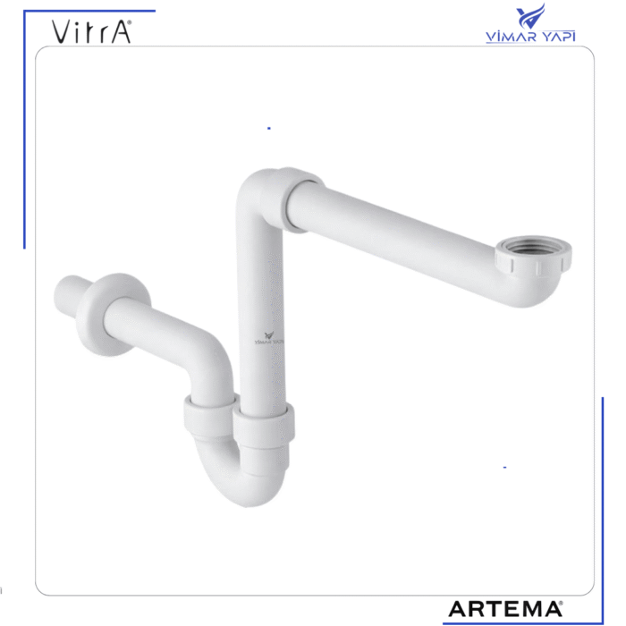 6606583YP VitrA Miral lavabo P tip sifon 600 85003 - Görsel 3