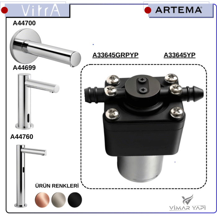 A33645GRPYP Sıvı Sabunluk Pompası Origin - Görsel 2