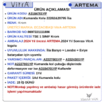 A3184701YP Gr. Kumanda Kolu 22282&20795 İlia - Görsel 6