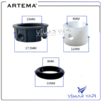 A20623YP  O-Ring 2x8 +A23104YP  Üst Yataklama Contası+A23531YP  Conta - Görsel 3