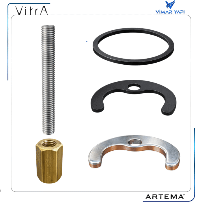 A31727YP Gr Tes.Saplaması+Plakası/M8 L=90 - Görsel 5