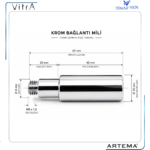 A2227001YP İlia Kumanda Kolu Çubuğu - Görsel 3