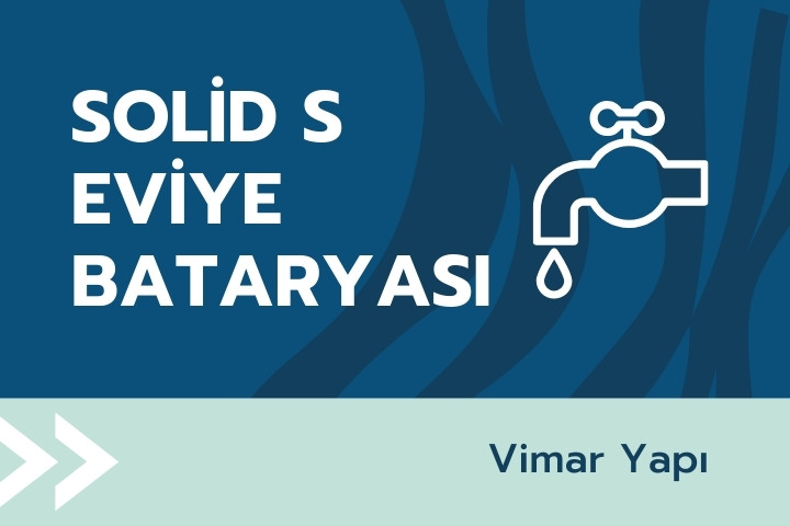 Şık Artema Solid S Eviye Bataryası Modelleri ile Tanışın! 1 solid s eviye bataryasi