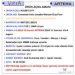 A3288701YP Kumanda Kolu Lavabo+Banyo+Duş Pure - Görsel 7