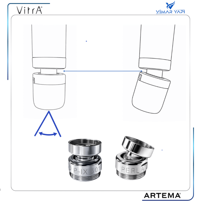 A3164101YP Gr. Mafsal M22x1 - Görsel 3