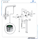 A3329401YP Gr. Perlatör M20x1 A3326401 - Görsel 2
