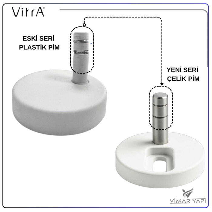 313949YP1TE222 313949YP1TE Eko Örümcekli Kolay ST Menteşe Seti (313939YP1TE Yerine) - Görsel 2