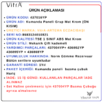 437016YP Kumanda Paneli Mat Krom Norm (ÖnKısım) - Görsel 5