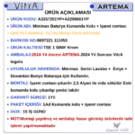 A3257201YP+A2298601YP Kumanda Kolu Minimax - Görsel 6