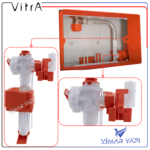 436895YP VitrA Doldurma Grubu Dirsekli 1/2 - Görsel 2