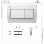437016YP Kumanda Paneli Mat Krom Norm (ÖnKısım) - Görsel 3