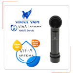 437420YP Gömme Rez Atık Su Dirsek Grubu Ø90 - Görsel 3