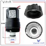 431283YP1TE VitrA Yeni Selenoid Valf ve Somun M28x1mm - Görsel 3