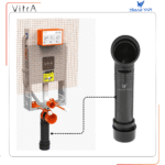 437420YP Gömme Rez Atık Su Dirsek Grubu Ø90 - Görsel 2