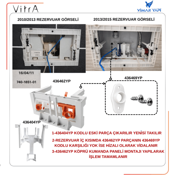 740-0680+436462YP+436404YP+436469YP Mekanik Dönüşüm Seti (2013 Yıl Öncesi) - Görsel 2