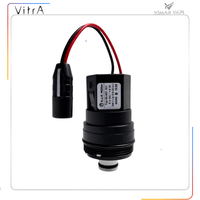 431283YP1TE VitrA Yeni Selenoid Valf ve Somun M28x1mm - Görsel 7