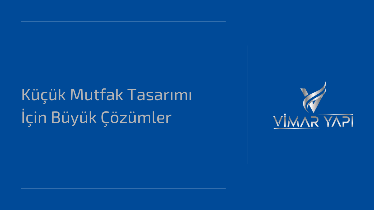 Küçük Mutfak Tasarımı İçin Büyük Çözümler 1 Küçük mutfak tasarımı için pratik ve fonksiyonel çözümler.