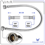 A3264602YP VitrA-Artema.Flex Hortum G3/8 G3/8 60Cm DN6