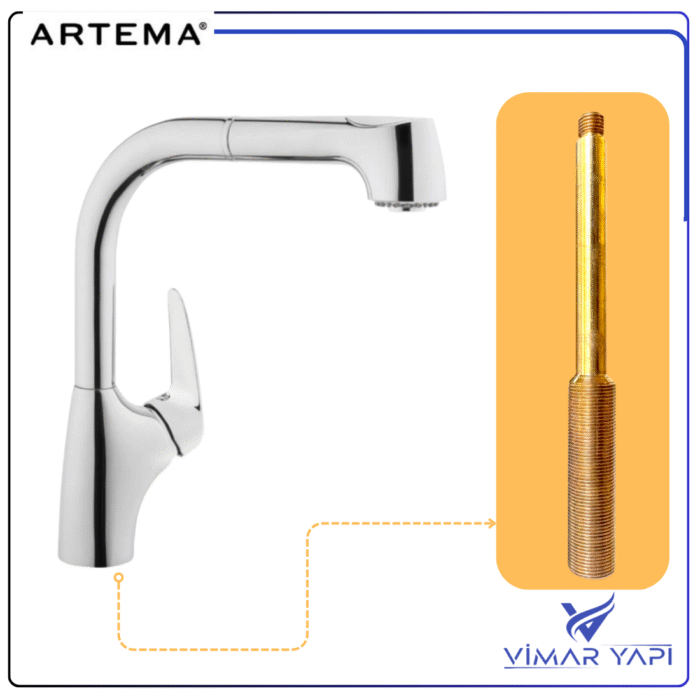 GÜNCEL TASARIM (1100 x 1100 piksel) (10) A2732140YP Tespit Saplaması M8x1/M15x1 (Yeni Seri) - Görsel 2