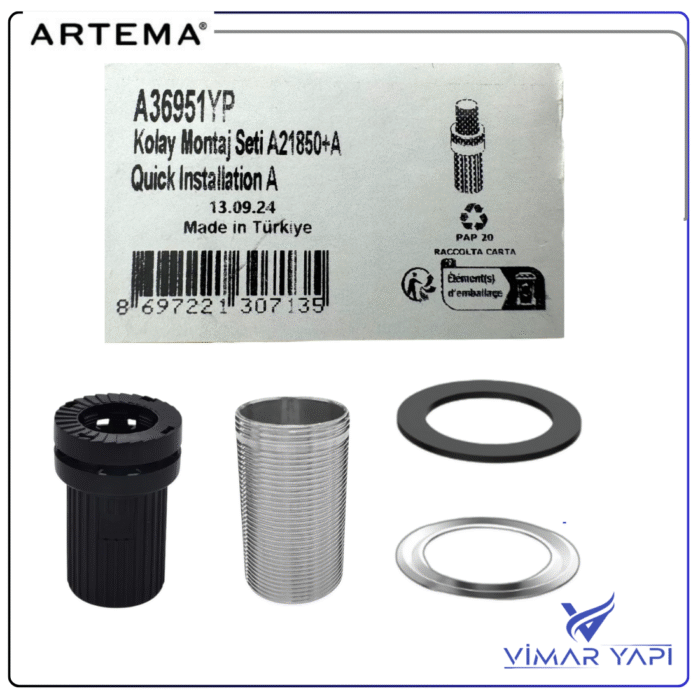 GÜNCEL TASARIM (1100 x 1100 piksel) (14) A36951YP Armatür Kolay Montaj Seti A21850+A21852 - Görsel 4