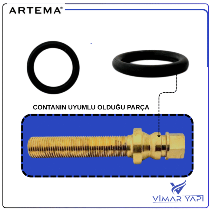 A20618YP O-Ring Ank Lavabo Banyo Bat Çıkış Ucu için - Görsel 3