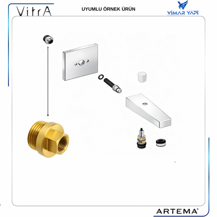 A2311840YP Adaptör R1/2-M10x1 Lovegrove - Görsel 3