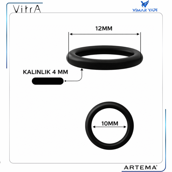 A20618YP O-Ring Ank Lavabo Banyo Bat Çıkış Ucu için - Görsel 2