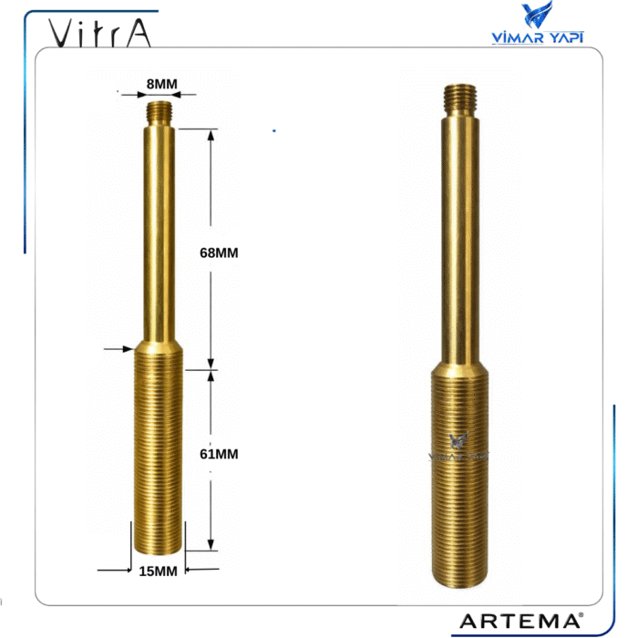 A2732140YP Tespit Saplaması M8x1/M15x1 (Yeni Seri) - Görsel 2