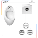 431128YP1TE Mat Krom Kaplama Ön Parça - Görsel 2