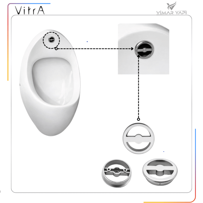 431128YP1TE Mat Krom Kaplama Ön Parça - Görsel 2