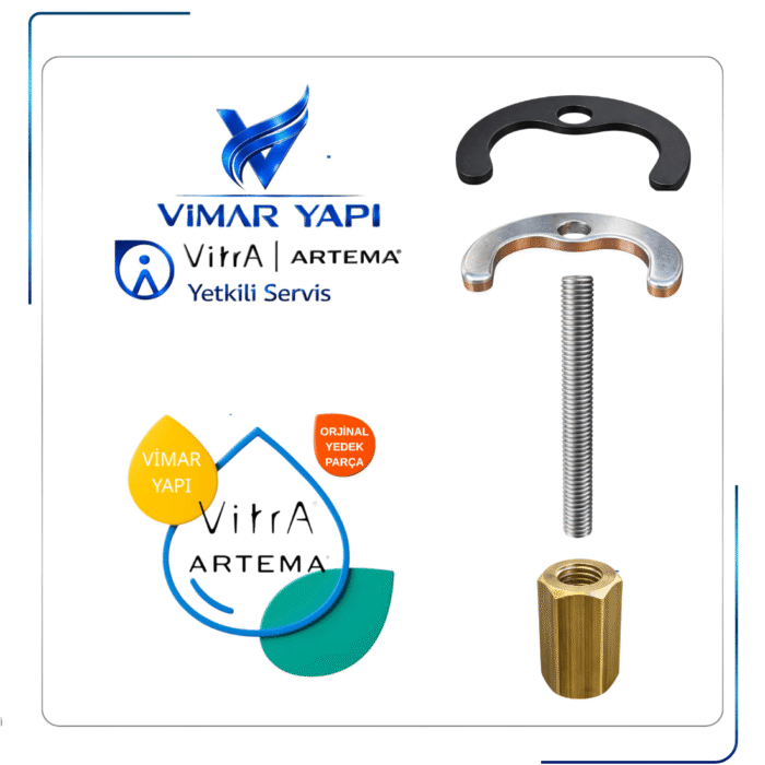 A33310YP Gr. Tespit Plaka+Saplama M8/L=110 - Görsel 3