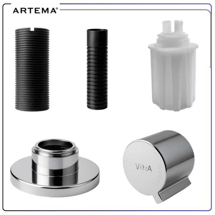 A41461 Ankastre Stop Valf Sıva üstü - Görsel 3