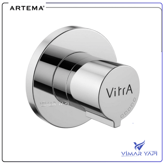 A41461 Ankastre Stop Valf Sıva üstü - Görsel 1